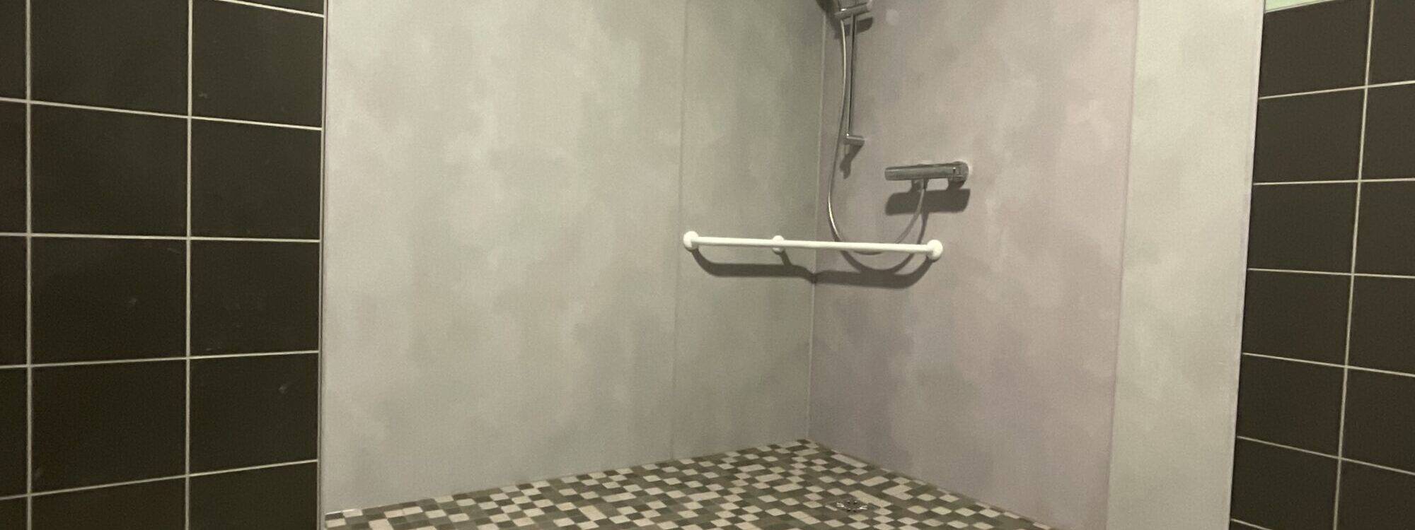 Création d&#8217;une douche accès PMR à l&#8217;Ephad à Seppois le Bas près de Mulhouse Riedisheim